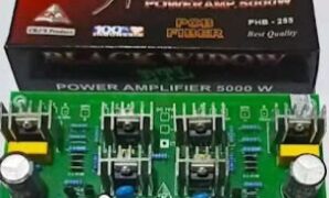 ✓ Skema Power Amplifier 5000 Watt + PCB Layout dan Cara Merakitnya